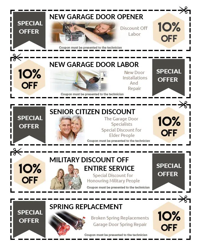 Tinley Park Garage Doors Store Tinley Park, IL 708-683-1030 - coupons-bg